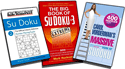 New York Post: Su Doku, Sudoku 3 Extreme, Carol Vorderman's Massive Sudoku books